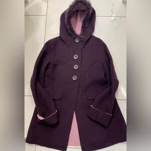 Unique !!!Reversible coat, Purple and Pink !!
